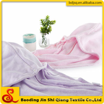 wholesale 80%polyester 20%polyemide microfiber bath cap hair wrap towel